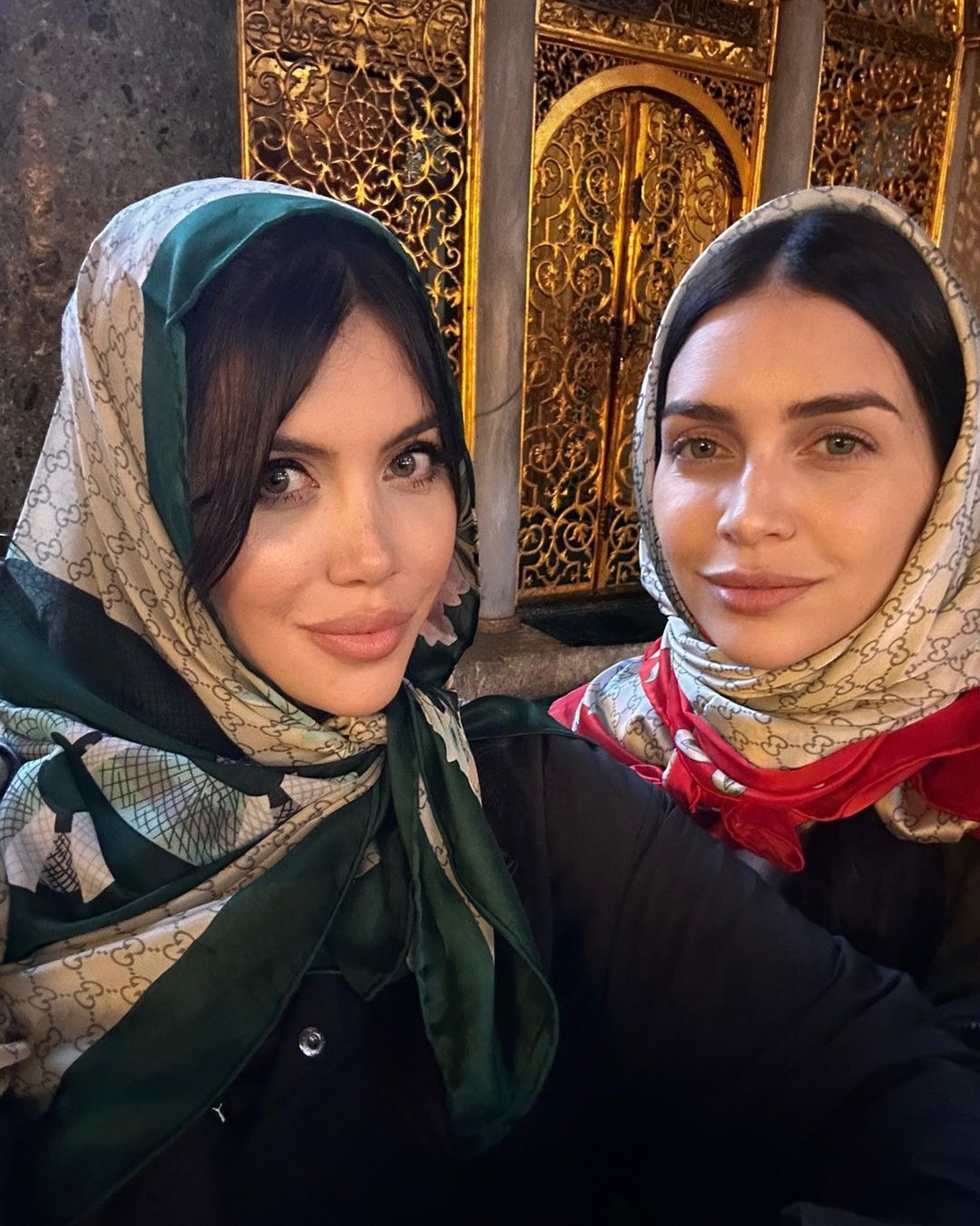 Icardi'nin baldızı Zaira Nara İstanbul'a geldi: Başörtüyü taktı! Wanda Nara ile benzerlikleri şaşırttı...