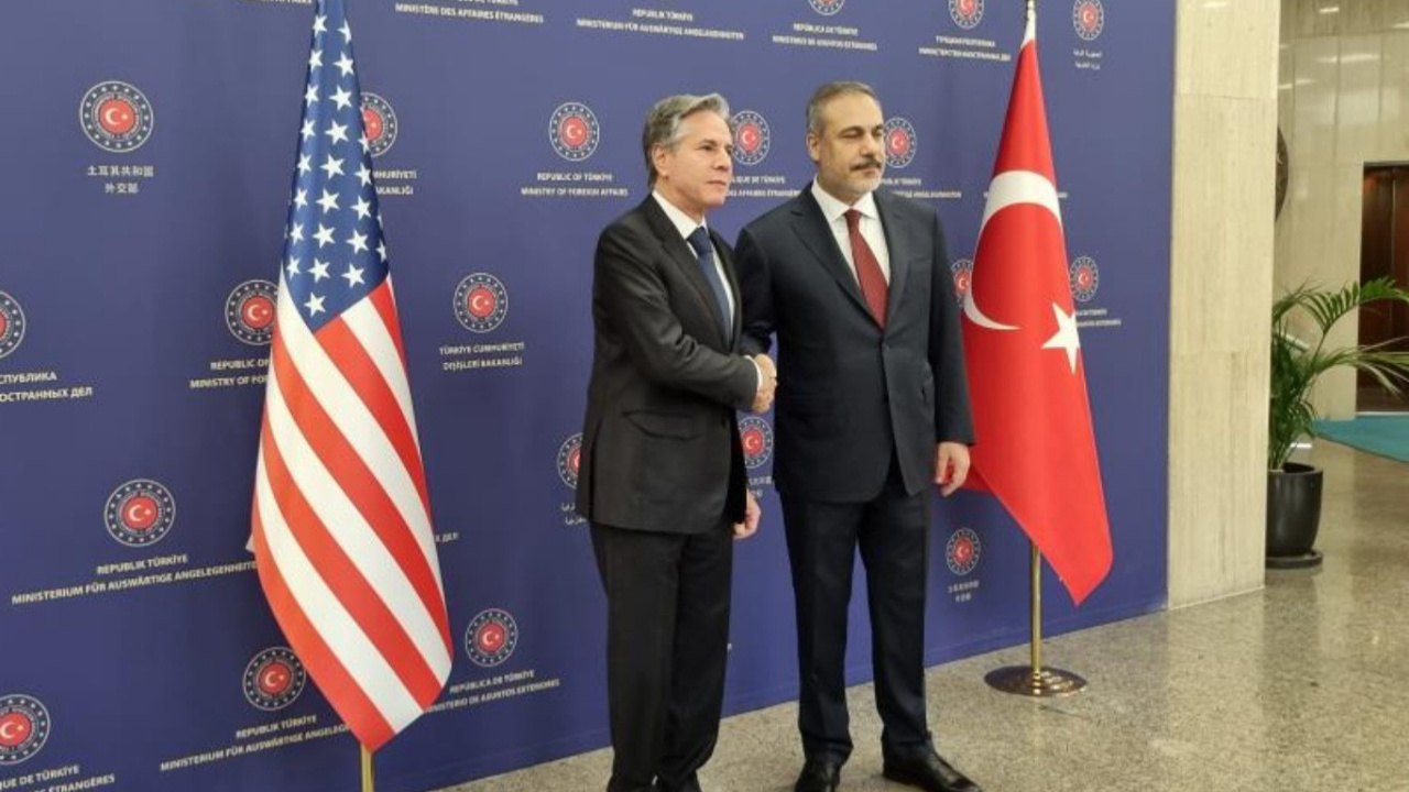 Dünyanın gözü Ankara'da: Hakan Fidan ve ABD Dışişleri Bakanı Blinken görüşmesi başladı!
