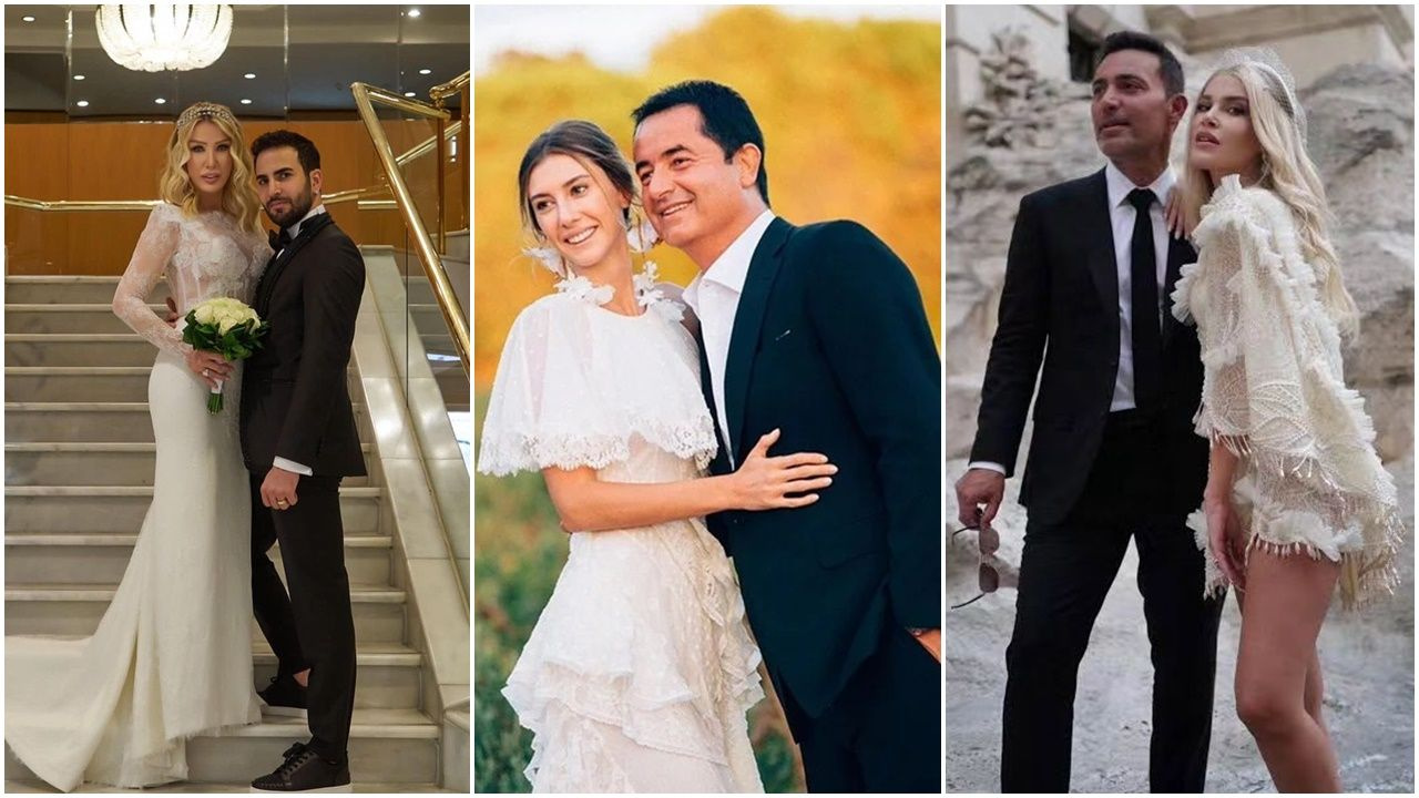Ünlüler ve eşleri! İşte Seda Sayan, Acun Ilıcalı, Mustafa Sandal, Kıvanç Tatlıtuğ gibi ünlü isimlerin yaptıkları evlilikler ve eşleri...