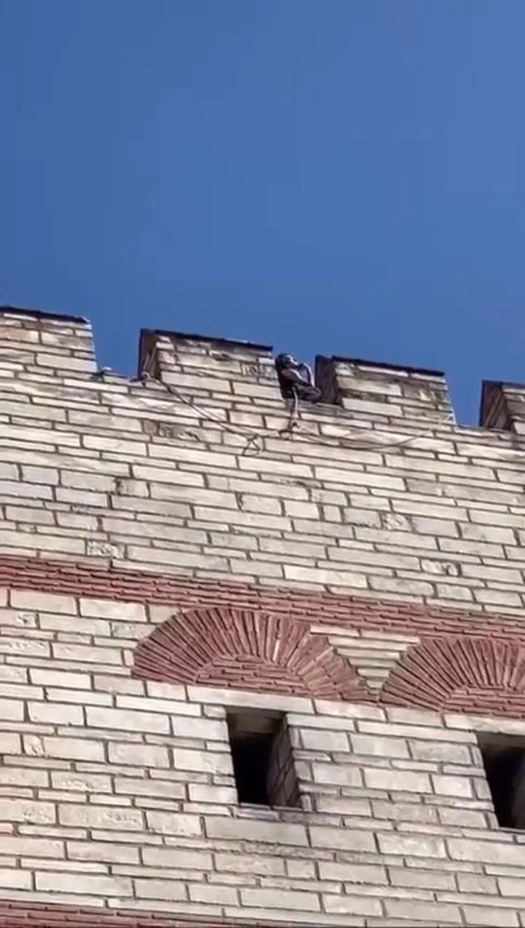 Fatih'te dehşet: Genç kızın kafasını kesip Edirnekapı surlarından attı, ardından intihar etti! Detaylar belli oldu...