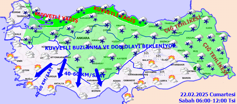 Meteorolojiden İstanbul dahil 11 il için kuvvetli kar yağışı uyarısı! Dikkat: Yollar kapanabilir