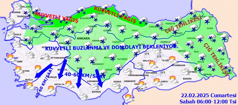 Meteorolojiden İstanbul dahil 11 il için kuvvetli kar yağışı uyarısı! Dikkat: Yollar kapanabilir