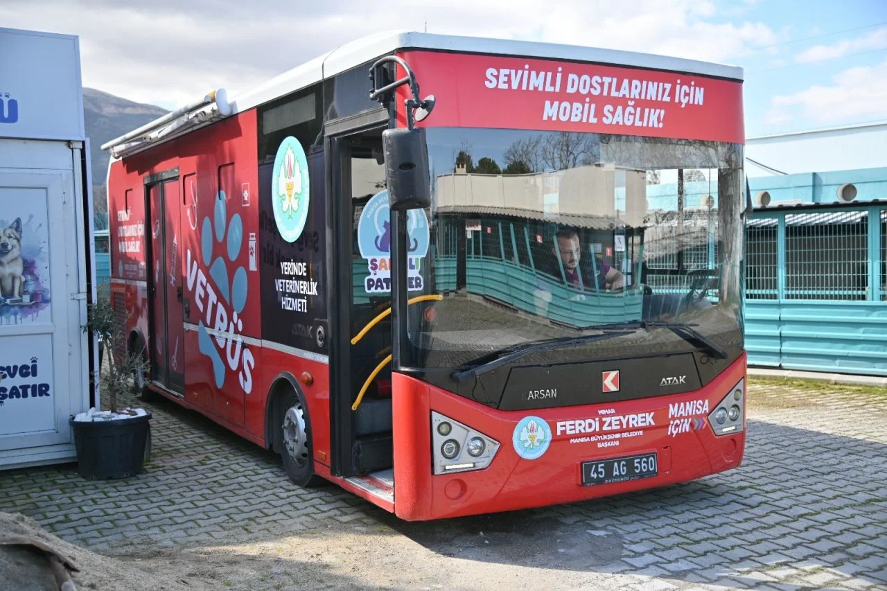 Manisa BŞB'den Vetbüs projesi; sokak hayvanlarının kısırlaştırılması ve tedavisini sağlayacak