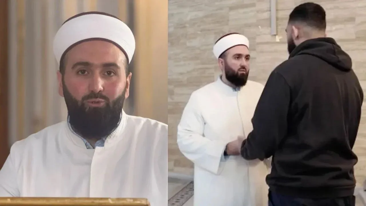 Almanya’da yetişen Türk imam Emre Şahin 3 dilde hutbe okuyor! 90 kişiyi İslam'a yönlendirdi...