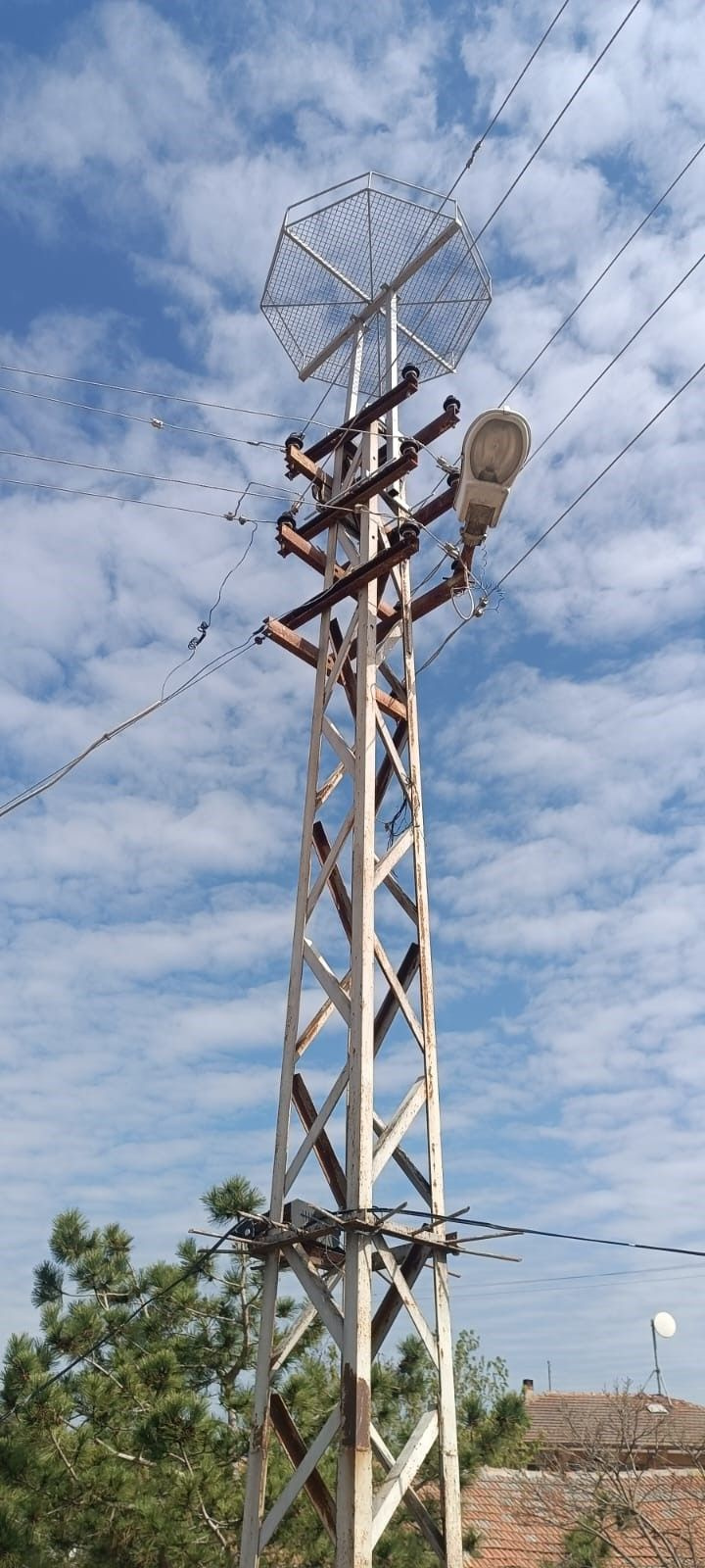 Edirne’de leylekler için elektrik direklerine özel yuvalar kuruldu