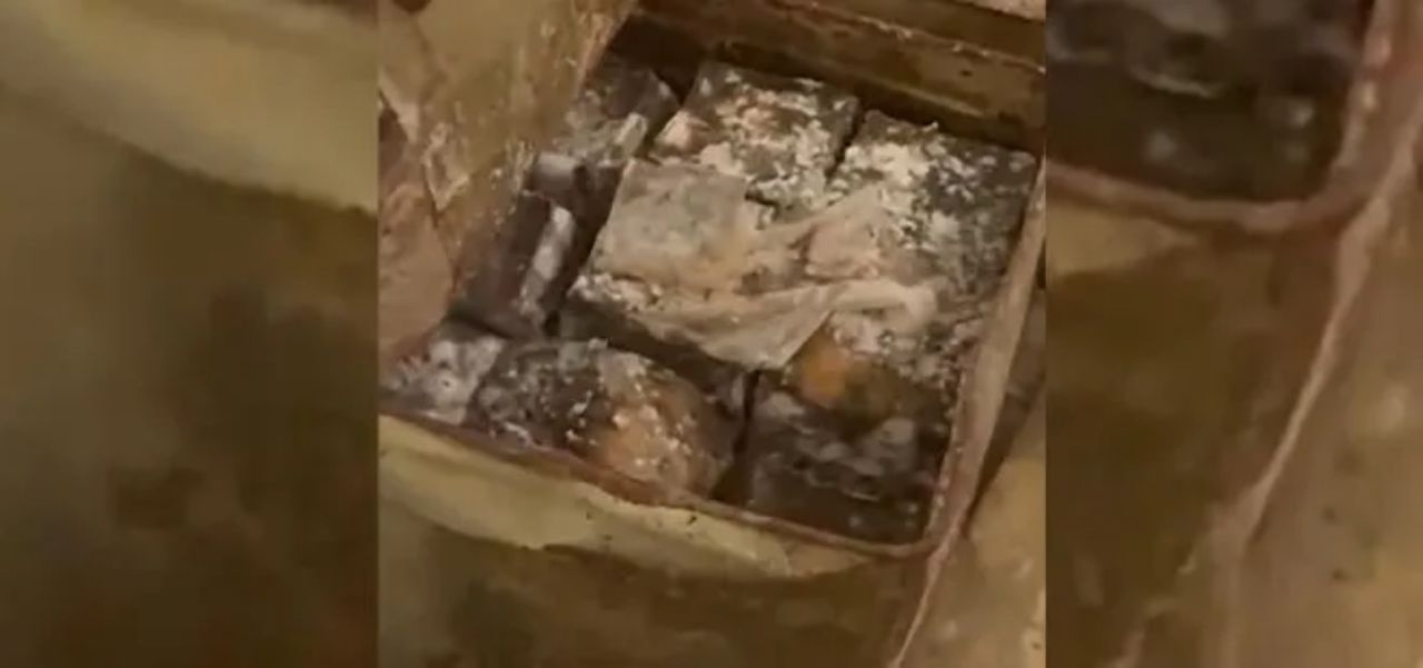 Konya'da mide bulandıran görüntüler! 50 ton küflemiş eritme peynir imha edildi