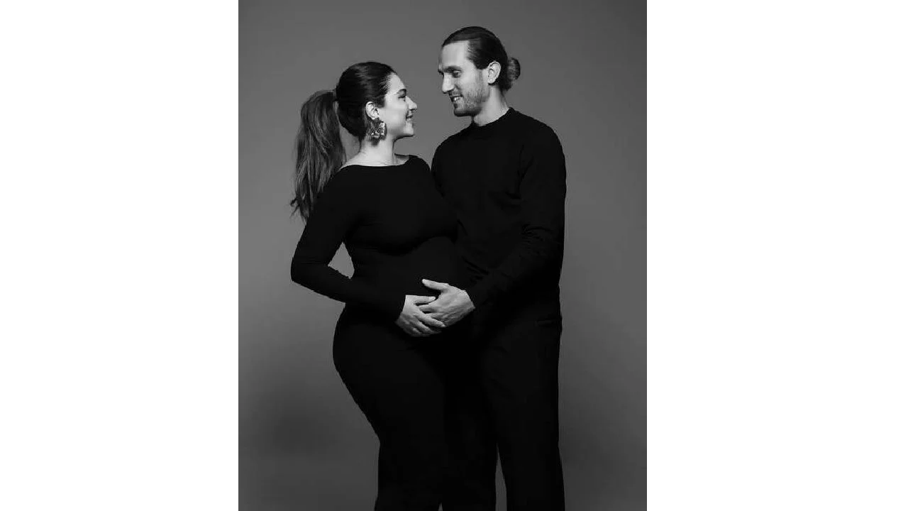Melisa Aslı Pamuk ve Yusuf Yazıcı'nın bebeği Mylan 3 aylık oldu! İşte ilk kare...