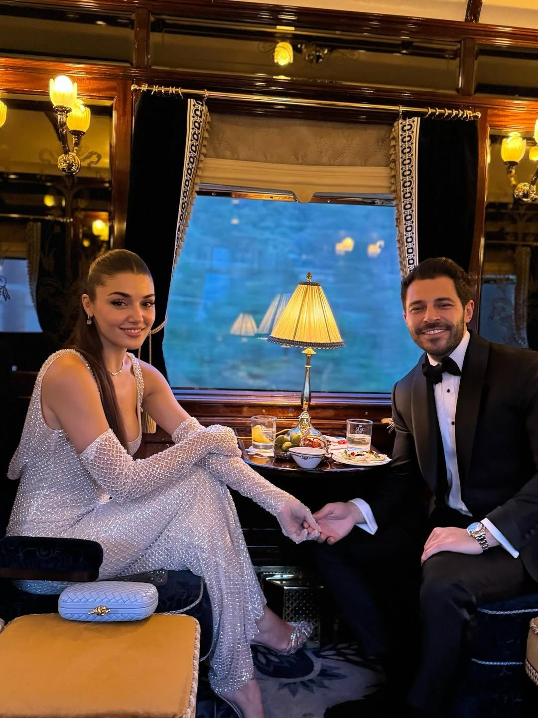 Hande Erçel ve Hakan Sabancı’nın lüks tren yolculuğunun maliyeti ortaya çıktı