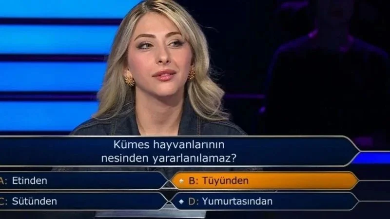 Kim Milyoner Olmak İster programında elenen yarışmacı Oktay Kaynarca'nın diline düştü