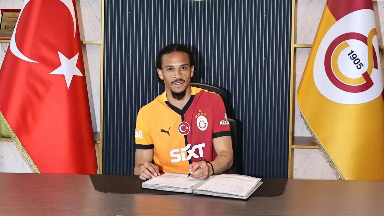 Galatasaray Leroy Sane'yi resmen duyurdu! İşte sözleşme detayları...