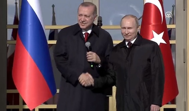 Erdoğan ve Putin, Akkuyu Nükleer Santrali'nin temelini attı!