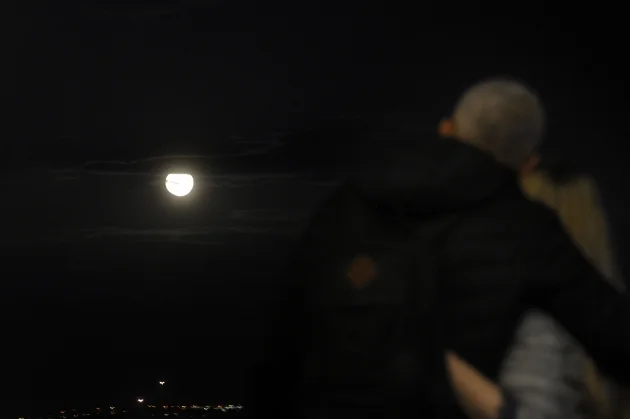 İstanbul'dan ''Süper Ay'' manzaraları...